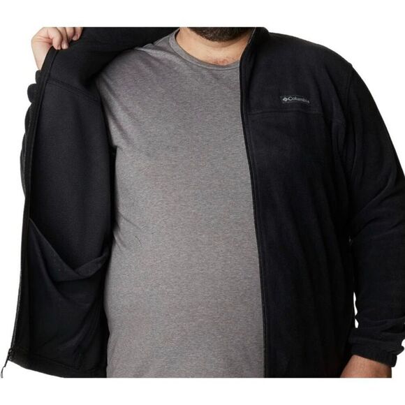 COLUMBIA Mens XLARGE Steens Mountain Black Full Zip Jacket - Picture 10 of 12